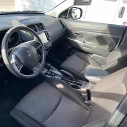 Airport Van Rental - Denver Airport - Old used interior