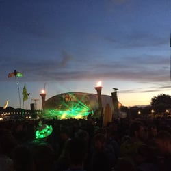 Glastonbury Festivals - The Park stage.