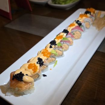 Matsu - Spicy Rainbow Roll, $22 - 3.5 Stars - Sushi Bars Near Me - Seattle, Washington Matsu - Spicy Rainbow Roll, $22 - 3.5 Stars - Sushi Bars Near Me - Seattle, Washington