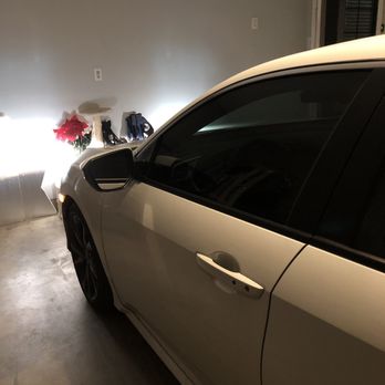 Headquarters Window Tint - My moms Honda 35% - Car Window Tinting Near Me - Fresno, California