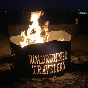 RoadRunner Travelers - The Community fire pit. So much fun!! - RV Parks Near Me - Terlingua, Texas RoadRunner Travelers - The Community fire pit. So much fun!! - RV Parks Near Me - Terlingua, Texas