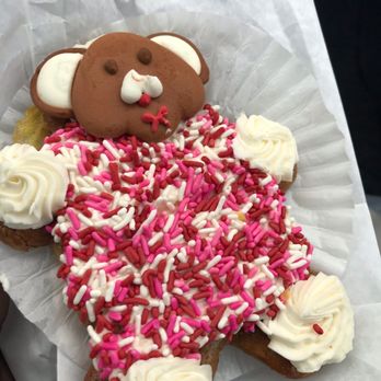 Muffin House Cafe - a teddy bear decorated with sprinkles - Coffee & Tea Near Me - Medway, Massachusetts Muffin House Cafe - a teddy bear decorated with sprinkles - Coffee & Tea Near Me - Medway, Massachusetts