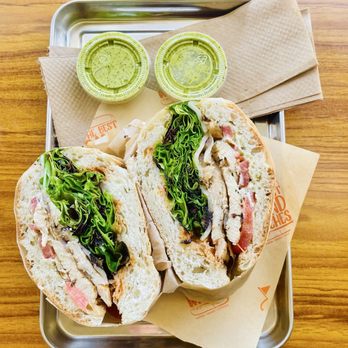 The Best Sandwiches - Portobello Chicken Sandwich $15.99 - Sandwiches Near Me - Milpitas, California