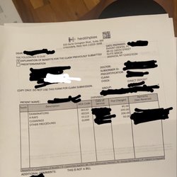Jamaica Dental, PC - 200 dollars for a 5 second tooth scrub? I guess this is how they fund their clinic. By scamming patients and insurance companies
