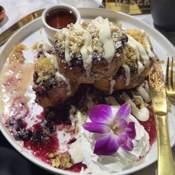 Flavor Rich Restaurant - Lemon blueberry french toast - Breakfast & Brunch Near Me - Suwanee, Georgia