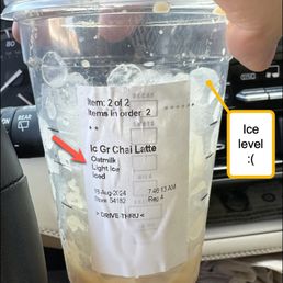Not light ice. Not light ice.