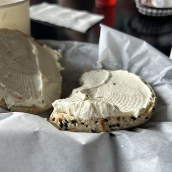 Rainy City Bagel Shop - Everything Bagel and cream cheese smear!!! - Bagels Near Me - Centralia, Washington Rainy City Bagel Shop - Everything Bagel and cream cheese smear!!! - Bagels Near Me - Centralia, Washington