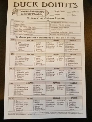 Menu photo 4 Duck Donuts Mechanicsburg, PA