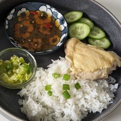 Fresh Food Mart - Got the thai chilies & ginger here to make hainanese chicken rice and sauces (chicken from Costco)