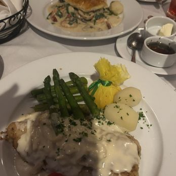 Lavendou Bistro Provincial - Filet de Sole et Chair de Crabe Gambas et Coquilles St. Jacques en Mille Feuilles - French Near Me - Dallas, Texas Lavendou Bistro Provincial - Filet de Sole et Chair de Crabe Gambas et Coquilles St. Jacques en Mille Feuilles - French Near Me - Dallas, Texas
