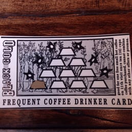 So much effort went into this coffee card. Love it!