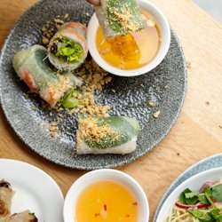 Khantine par le petit cambodge - Fresh spring rolls!