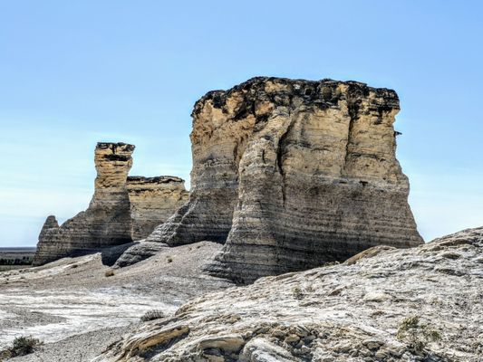 Monument Rocks by null