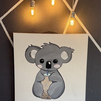 Koalatea Boba - Cute painting! - Bubble Tea Near Me - Elk Grove, California Koalatea Boba - Cute painting! - Bubble Tea Near Me - Elk Grove, California