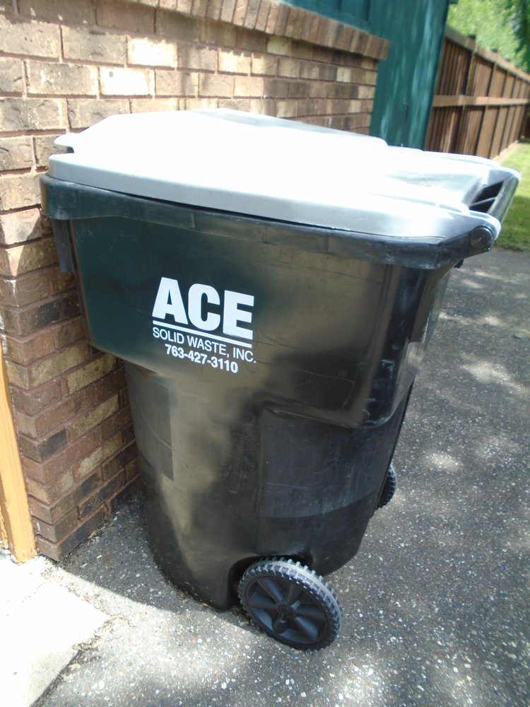 ACE Solid Waste - My recycling can - the only thing left after cancelling my trash service. - recycling - Recycling Center Near Me - Ramsey, Minnesota ACE Solid Waste - My recycling can - the only thing left after cancelling my trash service. - recycling - Recycling Center Near Me - Ramsey, Minnesota