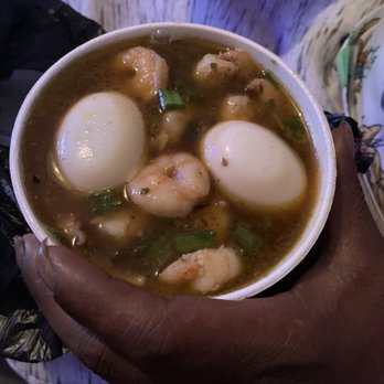 Yaba’s Cafe - Yakimein with shrimp . Delicious with flavor and the shrimp are huge !! - American Near Me - Harvey, Louisiana