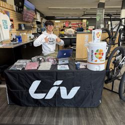 South Side Cyclery - All ready to welcome our GNO Riders with Skratch Labs Drink Mix and Liv Swag.