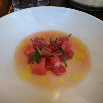 Cucina 24 - Ahi tuna with pickled watermelon - Italian Near Me - Asheville, North Carolina