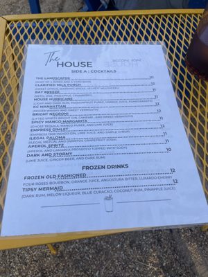 Menu photo 3 The House Westwood, KS