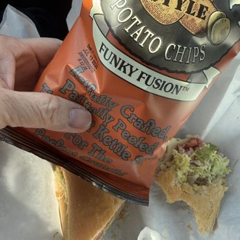 Paul's Deli - Tried the funky fusion chips, which are a mix of all the flavors... Forgot I don't care for BBQ flavor. - Delis Near Me - Westminster, California