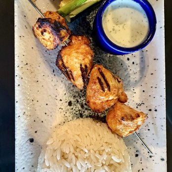 Blue Fig Garden - Chicken Kabob Lunch - Mediterranean Near Me - Cherry Hill, New Jersey Blue Fig Garden - Chicken Kabob Lunch - Mediterranean Near Me - Cherry Hill, New Jersey