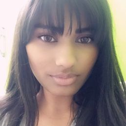 My new haircut!!! Got bangs, a trim with layers and a v cut while keeping my length!! In love!!!