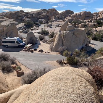 Jumbo Rocks Campground - Site 118 (with 21 ft camper van) - Campgrounds Near Me - Twentynine Palms, California Jumbo Rocks Campground - Site 118 (with 21 ft camper van) - Campgrounds Near Me - Twentynine Palms, California