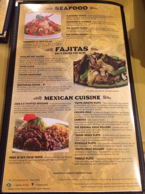 Menu photo 6 Casa Garcia's - Round Rock Round Rock, TX