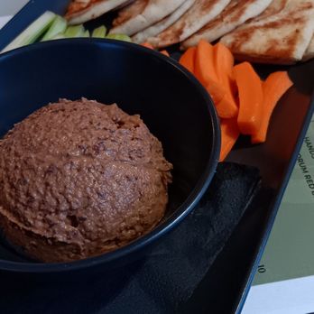 The Vick Koffee & Kocktail - Black Bean Hummus and Pita chips - Coffee & Tea Near Me - Roswell, Georgia The Vick Koffee & Kocktail - Black Bean Hummus and Pita chips - Coffee & Tea Near Me - Roswell, Georgia