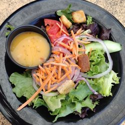 The SpeakEasy of Marco Island - Side salad with Italian dressing