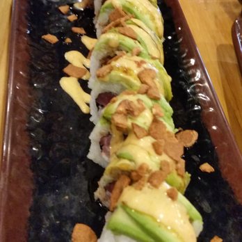 Sushi Junai 2 - kiss my ass roll - sprinkled with too many dried garlic flakes - Sushi Bars Near Me - Austin, Texas Sushi Junai 2 - kiss my ass roll - sprinkled with too many dried garlic flakes - Sushi Bars Near Me - Austin, Texas