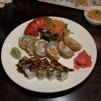 Masa - Lobster Roll (Top), Unagi Roll (Bottom) - Sushi Bars Near Me - Tallahassee, Florida Masa - Lobster Roll (Top), Unagi Roll (Bottom) - Sushi Bars Near Me - Tallahassee, Florida