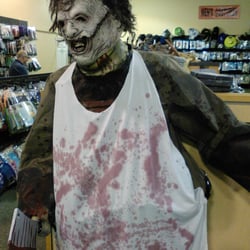 Leatherface from the Texas Chainsaw massacre