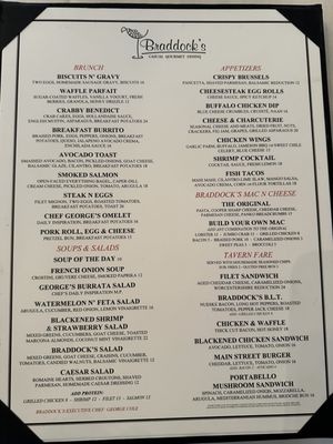 Menu photo 6 Braddock's Medford, NJ