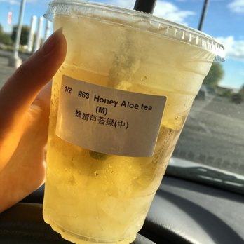 Boba Tree - Honey Aloe Tea - Coffee & Tea Near Me - Mesa, Arizona