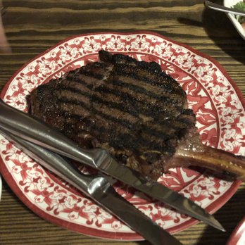 Perini Ranch Steakhouse - 22 oz bone-in ribeye shared for two...right amount to share with an appetizer - Steakhouses Near Me - Buffalo Gap, Texas Perini Ranch Steakhouse - 22 oz bone-in ribeye shared for two...right amount to share with an appetizer - Steakhouses Near Me - Buffalo Gap, Texas