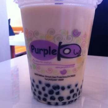 Purple Kow - Large green milk tea with boba. TOP NOTCH BOBA (in Bay Area standards)! - Desserts Near Me - Berkeley, California Purple Kow - Large green milk tea with boba. TOP NOTCH BOBA (in Bay Area standards)! - Desserts Near Me - Berkeley, California