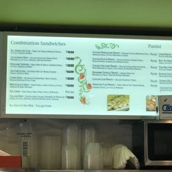 Strawberry Deli - Menu