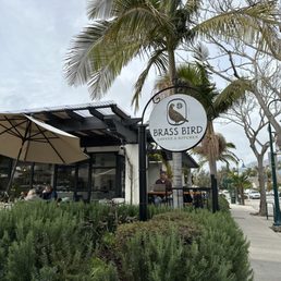 Exterior outside entrance of Brass Bird Coffee - Carpinteria, California Exterior outside entrance of Brass Bird Coffee - Carpinteria, California