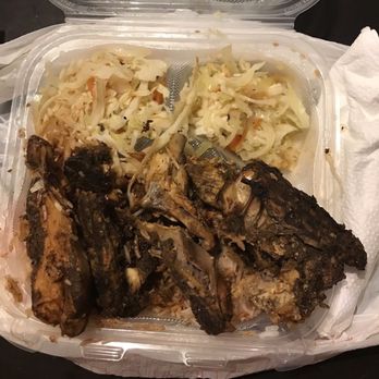 Island Grill - Raw cabbage & Carrots/ Jerk Chicken Bones Got take out. This is how it looked when I opened my plate at home. Smmfh The Worst!!!!! - Caribbean Near Me - Columbia, South Carolina Island Grill - Raw cabbage & Carrots/ Jerk Chicken Bones Got take out. This is how it looked when I opened my plate at home. Smmfh The Worst!!!!! - Caribbean Near Me - Columbia, South Carolina