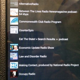What I've had to do cause KPFK does not have their act together.