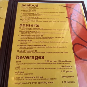 Demera - Current menu - Ethiopian Near Me - Chicago, Illinois Demera - Current menu - Ethiopian Near Me - Chicago, Illinois
