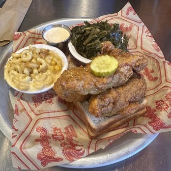 Rockys Hot Chicken Shack - 3 Fried Tenders w sides - Sandwiches Near Me - Greenville, South Carolina Rockys Hot Chicken Shack - 3 Fried Tenders w sides - Sandwiches Near Me - Greenville, South Carolina