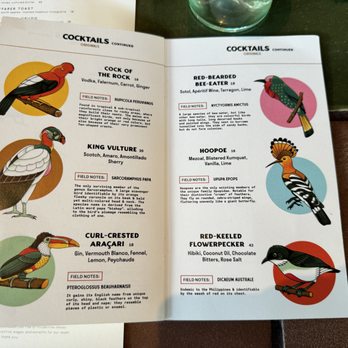 Paradisaea - Cocktail Guide (Sep 2024) - New American Near Me - San Diego, California