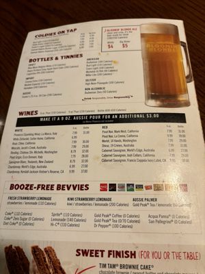 Menu photo 6 Outback Steakhouse Rochelle Park, NJ Menu photo 6 Outback Steakhouse Rochelle Park, NJ