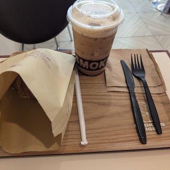 Smoking Tiger Coffee Lab - wooden tray - Cafes Near Me - Huntington Beach, California