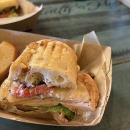 Chicken Bruschetta Sandwich