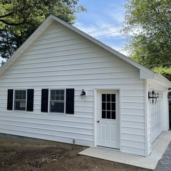Glick Woodworks - 8/12 pitch roof with 4 windows. 2 on the side 2 on the back - Sheds & Outdoor Storage Near Me - Mount Joy, Pennsylvania Glick Woodworks - 8/12 pitch roof with 4 windows. 2 on the side 2 on the back - Sheds & Outdoor Storage Near Me - Mount Joy, Pennsylvania