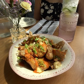 Flora - Patatas bravas - New American Near Me - Charlotte, North Carolina