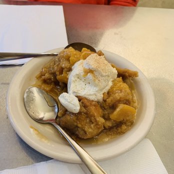 Rathskeller Bistro - Best Peach Bread Pudding - New American Near Me - Fredericksburg, Texas